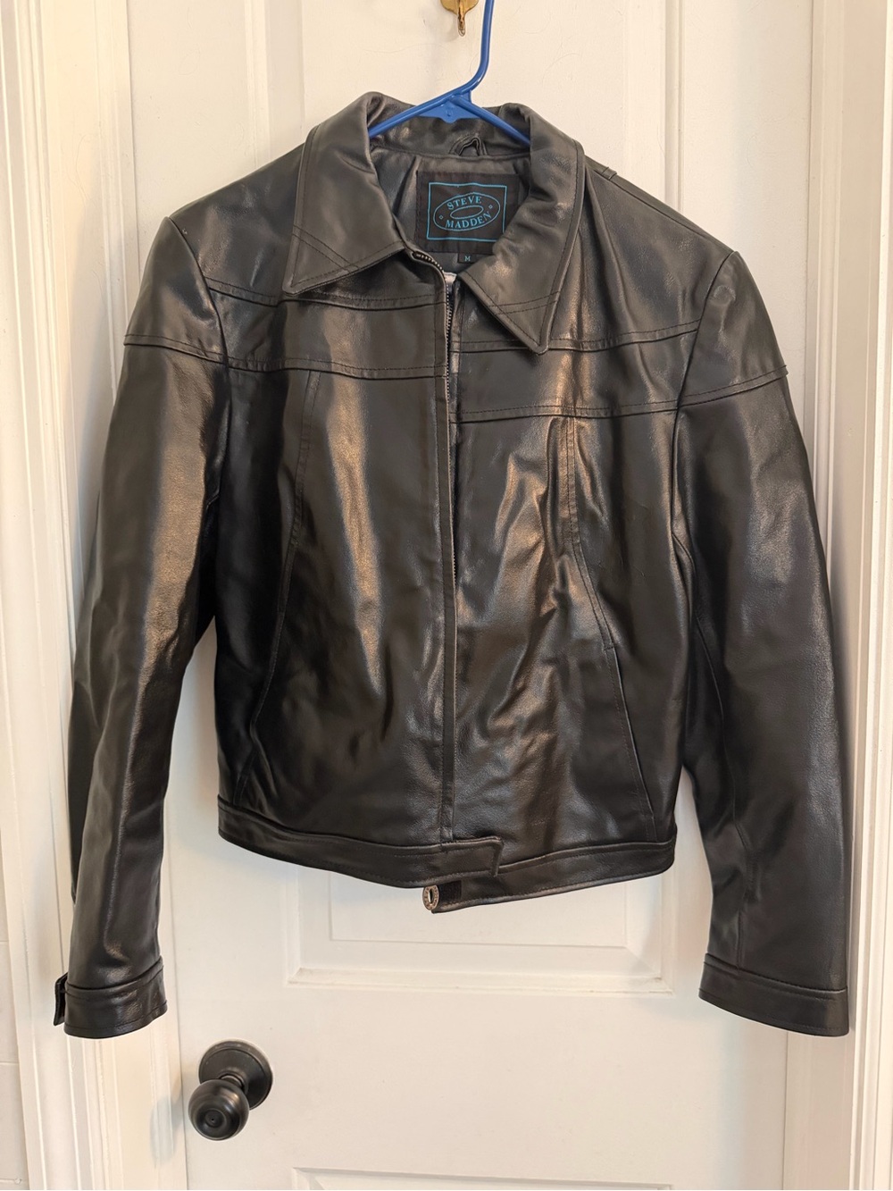 Steve Madden Black Leather Jacket